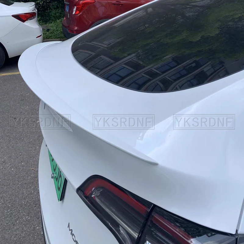 Rear Trunk Spoiler Wing Splitter For Tesla Model 3 Y 2016- 2019 2020 2021 2022 2023 Air Dam High-performance Tuning Accessories