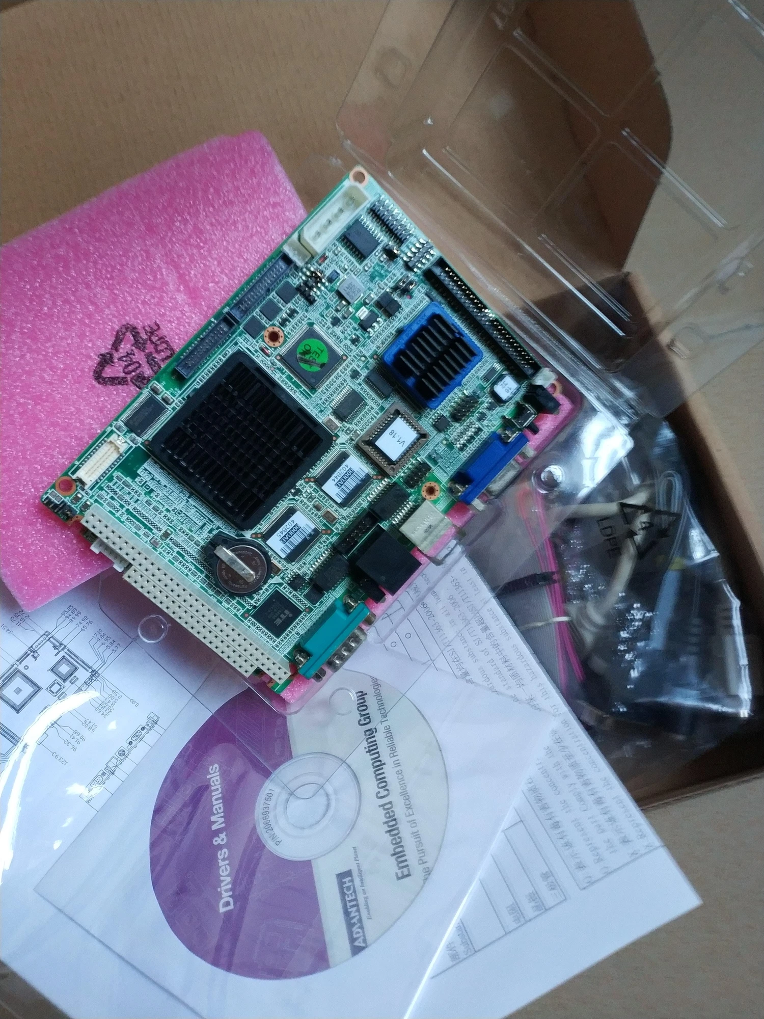 

Device motherboard PCM-9375E PCM-9375F