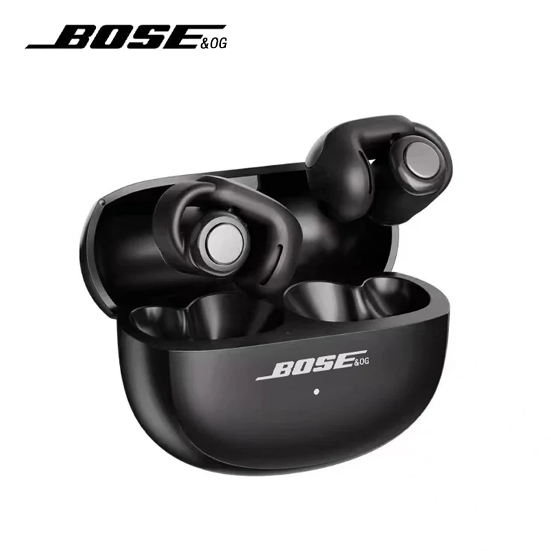 Original BOSE&OG V12 Earphones Wireless Bluetooth 5.3 Open Headsets HiFi Stereo Sport Earbuds HD Mic Call Ear Clip Headphones