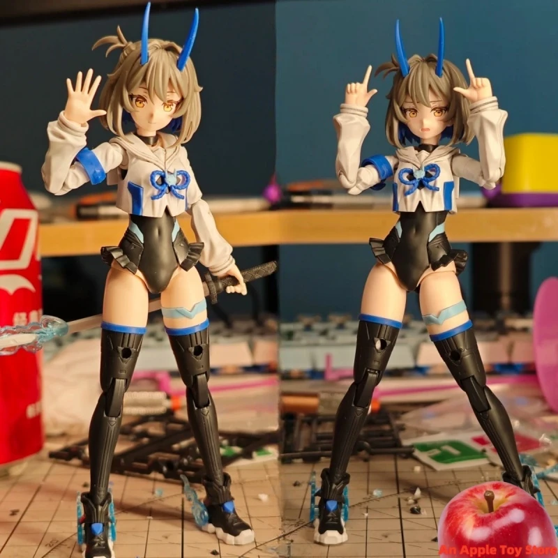 

Original box Bandai SHF 30MS MINUTES SISTERS SIS-N00 SOUREI COLOR B Figure Finished Model kit Anime full Action Toy Gifts