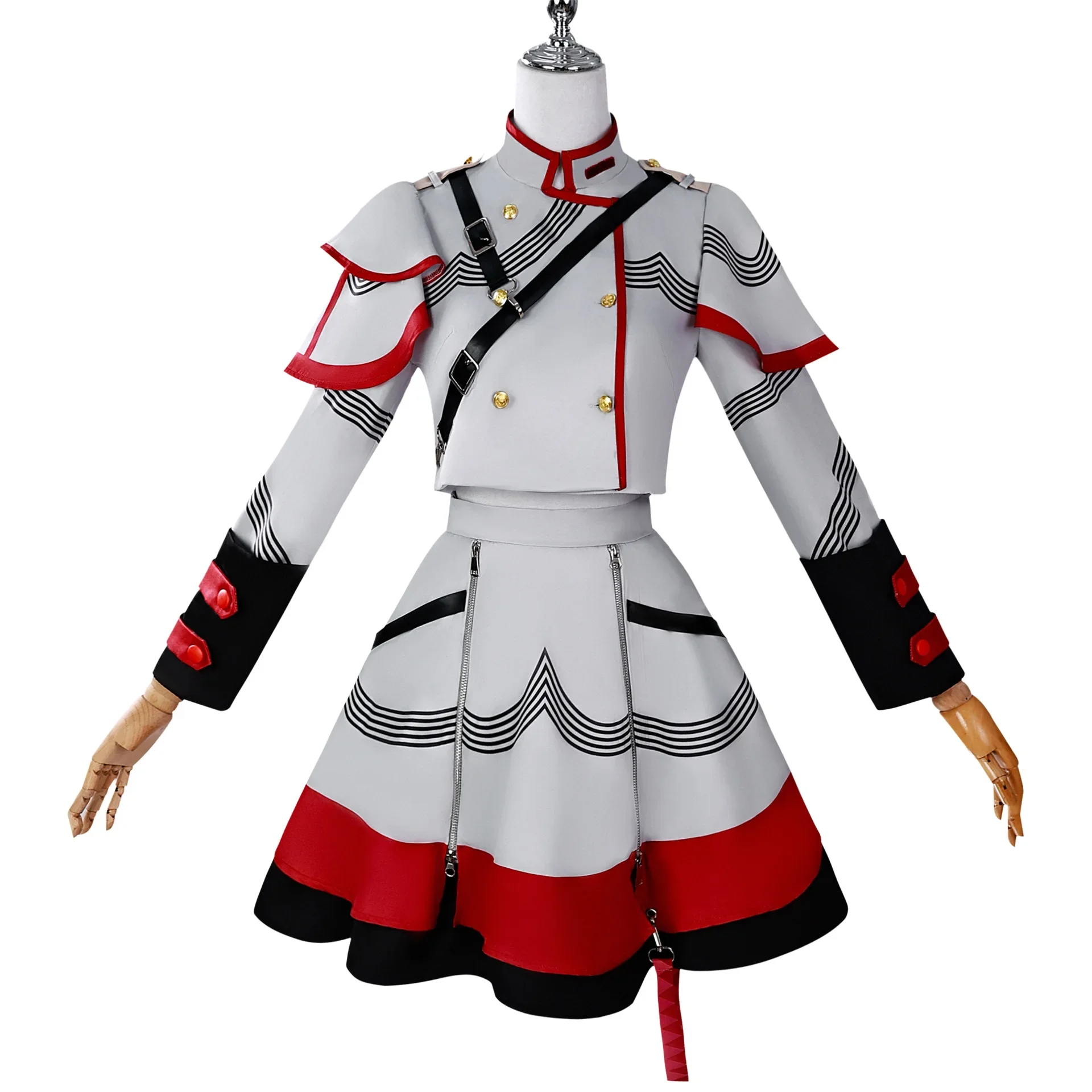 Cosplay Kasane Teto Anime Kasane Teto Costume perruque chaussures
