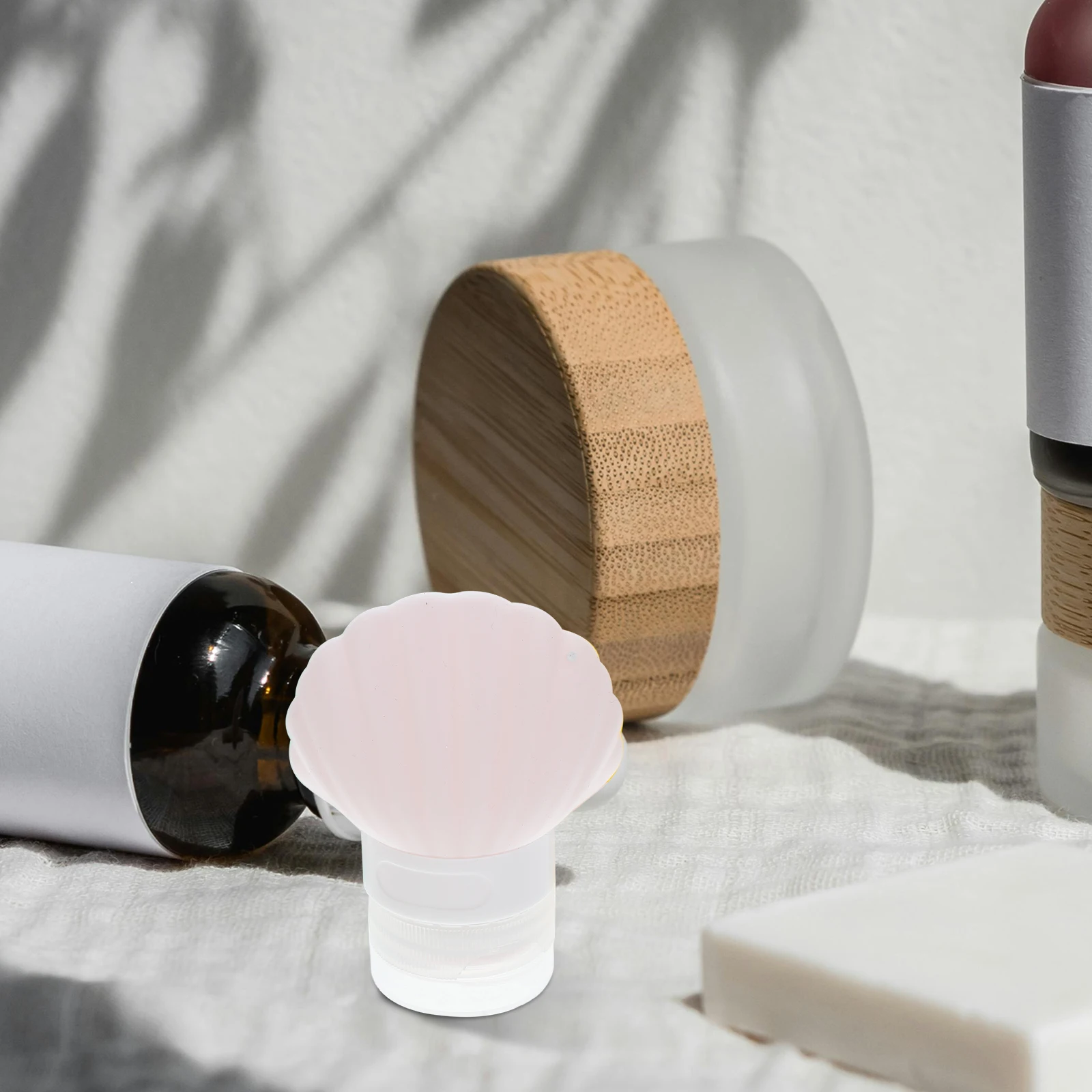 

3 Pcs Silicone Travel Containers Size Bottles Leak Proof Toiletry for Traveling Empty Pots Toiletries Small