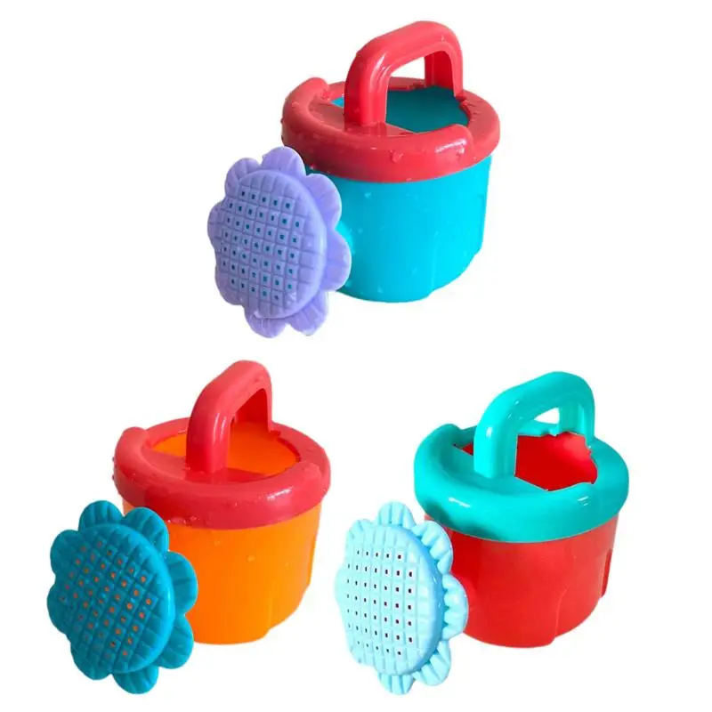 Rega de girassol para crianças, Mini Handheld Spray Bath Toys, Brinquedos de areia de praia de verão pequeno jardim ao ar livre