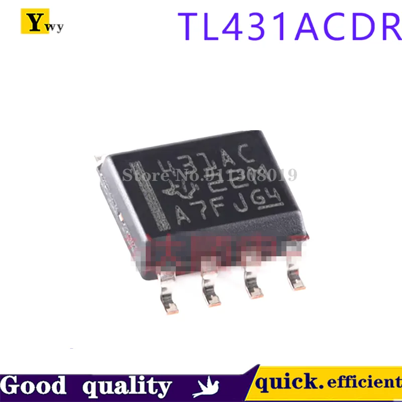 100PCS/LOT Original imported TL431ACDR patch SOP8 adjustable precision parallel voltage regulator chip