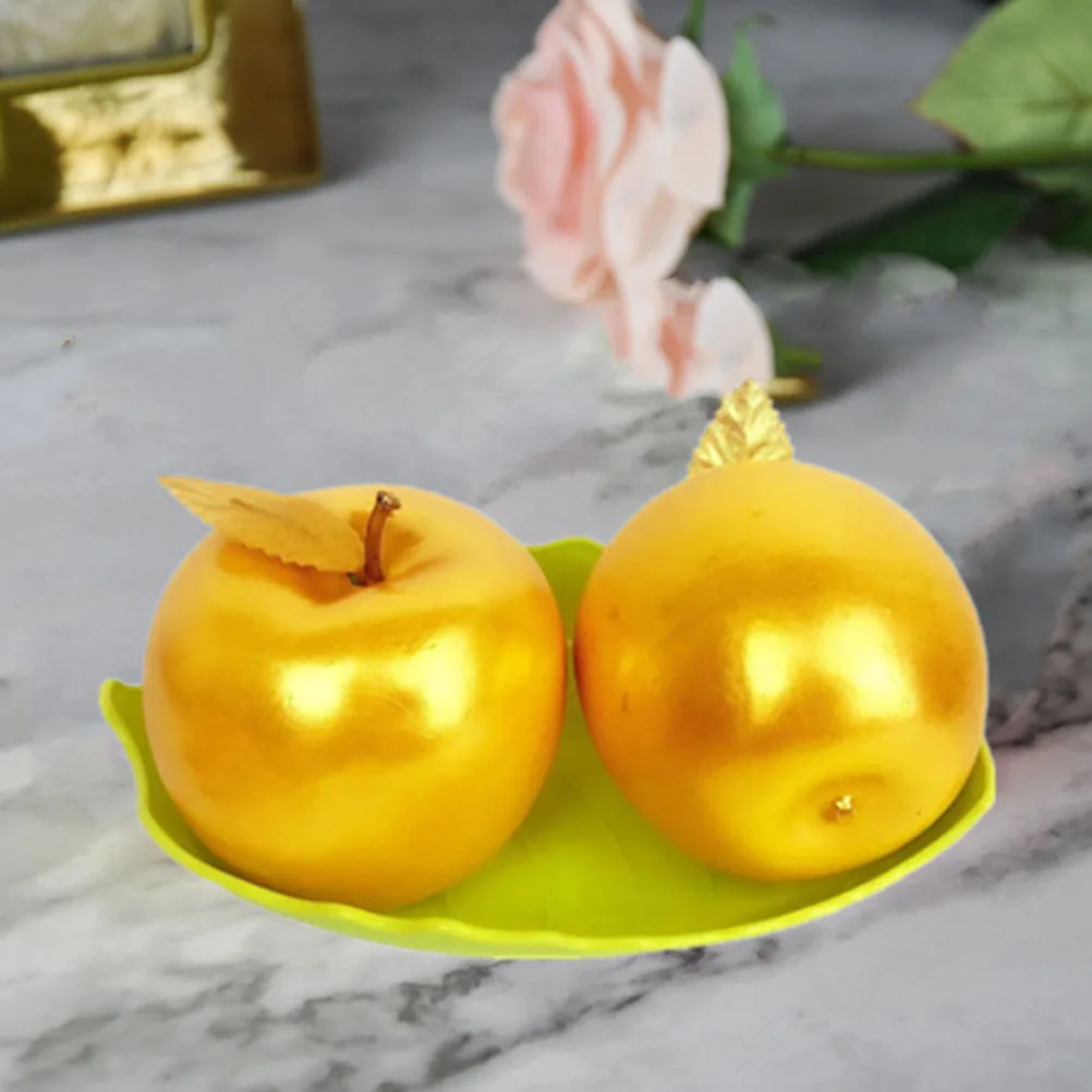 

6pcs Props Lifelike Simulation Artificial Fruit Decor Home Office Supermarket Environmental Material Long Display