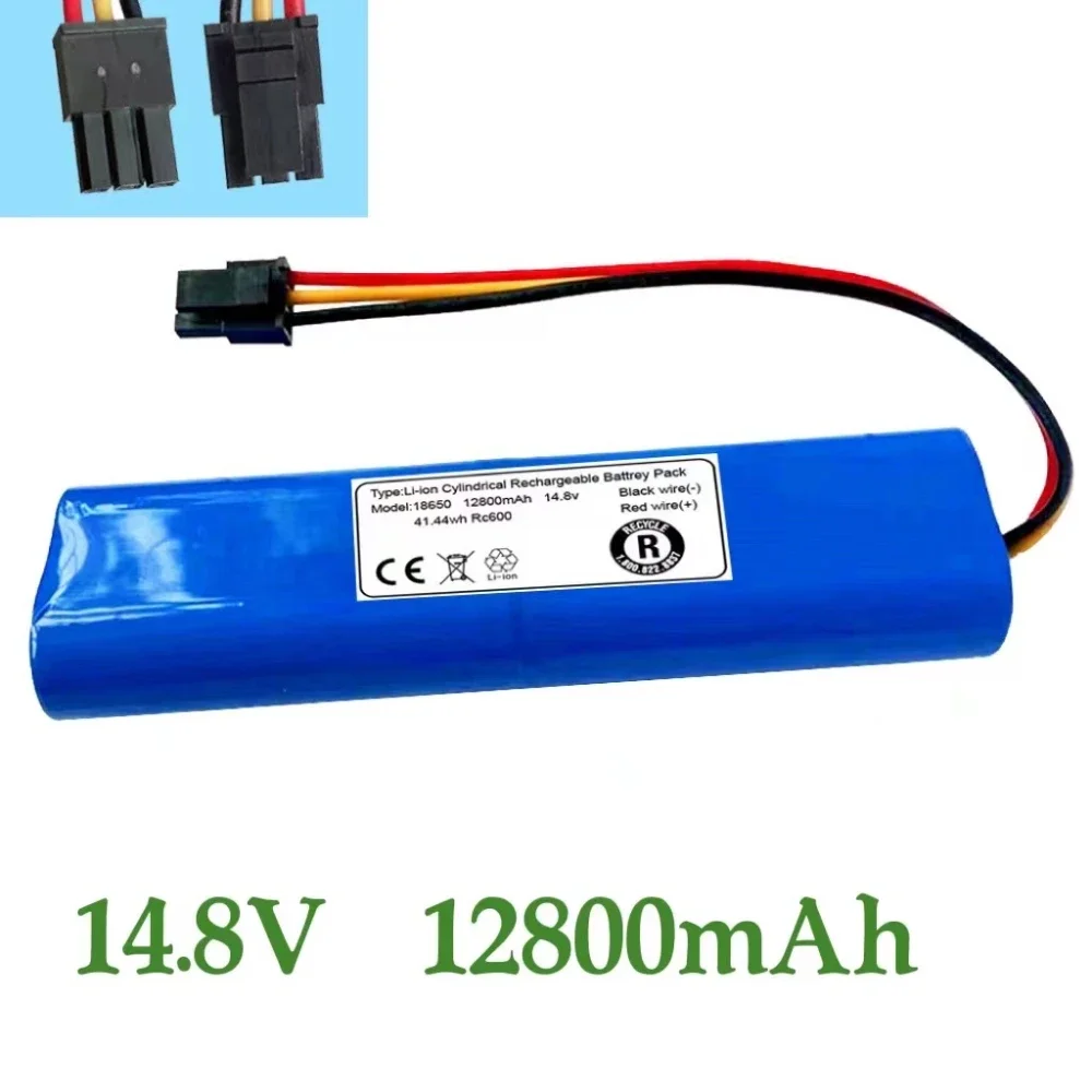 

New Super Strong 14.8V 12800mAh Battery Pack for Sweeper CEN546 Cleaning The Robot Jisiwei I3 Carlos Alemany Cleaner