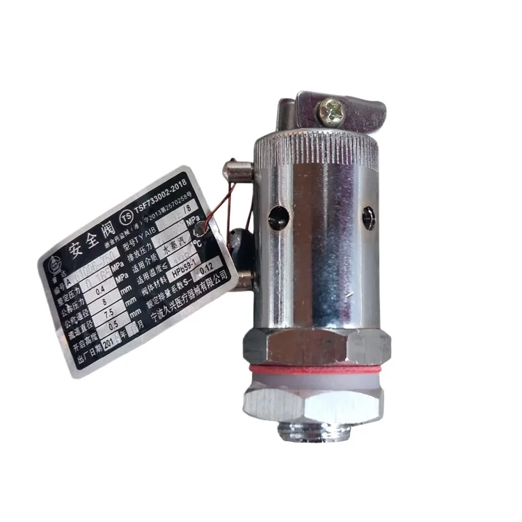 YX280B/A high pressure steam sterilizer disinfection pot accessories Jiuxing safety valve automatic bleed valve