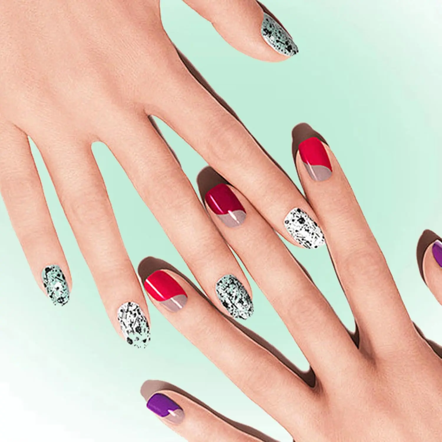 Kit de pinceaux pour Nail Art à double extrémité, 6 pièces, pour vernis Gel professionnel, stylos à points et détails |   Manucure DIY Salon & Home