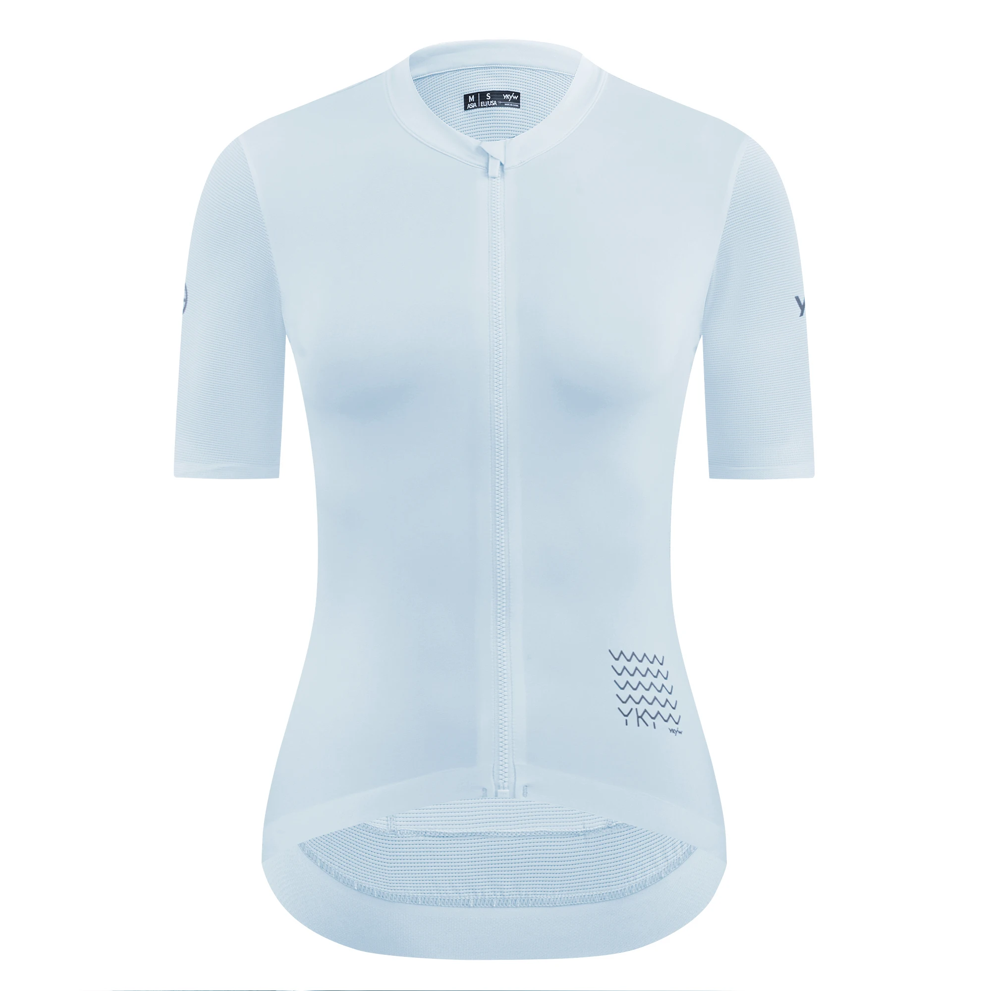 YKYWBIKE Damen Radtrikot Kurzarm Sommer Rennrad-Shirt Leichtes Fahrradshirt Maillot Rennbekleidung – Detail 28