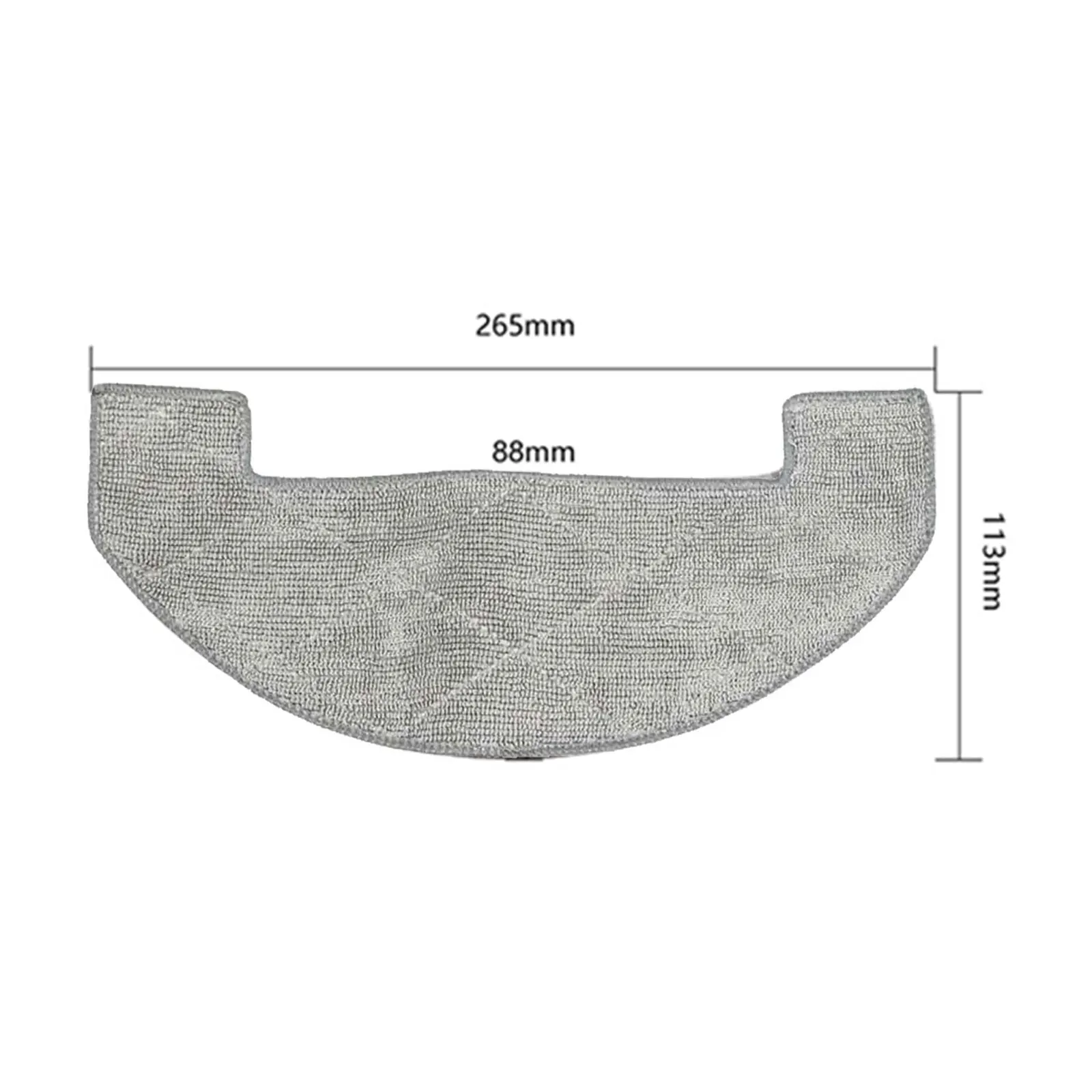 Robot Vacuum Cleaner for Mop Cloth Replacement For MOVA for s800 E20 E20 for Pro With 4 Or 10 for washable Microfiber Cleaning