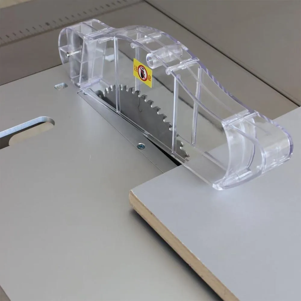 

New Table Saw Protective Cover Transparent Shell Dust Plastic Guard Electric Circular Saw Clear Safety Support for 4-10 Inch