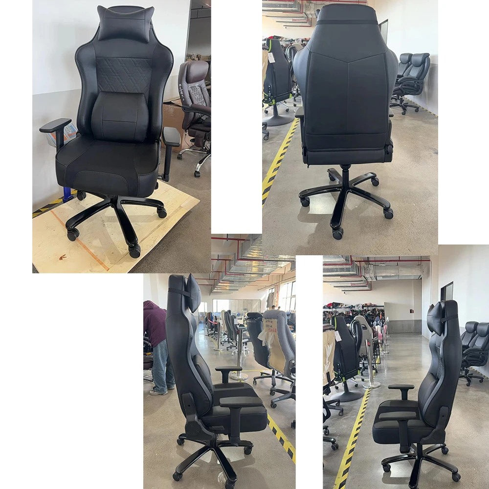 VANBOW summer 2024 products high end metal base mouled foam pc computer game gaming chairs with 4 cooling fans