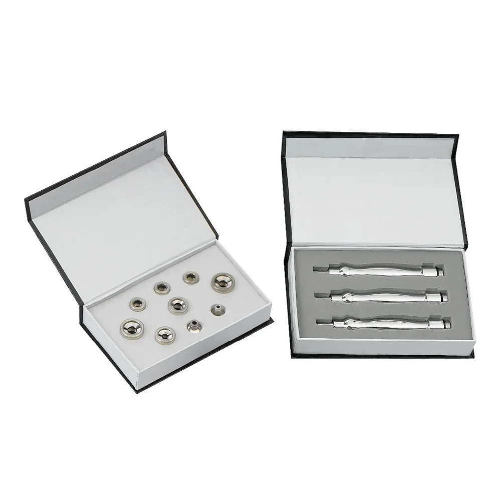 เครื่องผลัดเซลล์ผิวหน้าแบบพกพา สำหรับการฟื้นฟูผิว พร้อมปลั๊กแบบ US คริสตัลไดมอนด์ เดอร์มาเบรชั่น จัดส่งรวดเร็ว