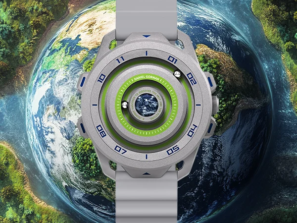 DG Fashion Men's Watch Magnetic Bead Concept Matrix Watch Waterproof Pixel Art Design Quality Quartz Watches for Men