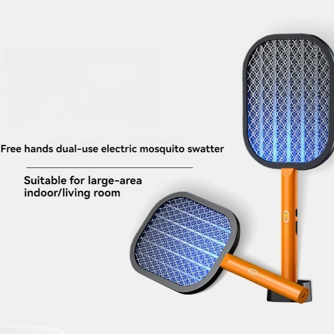 新型2in1充電式電動蚊取り器-自動蚊殺しランプ-家庭用ハエ・虫除けデバイス