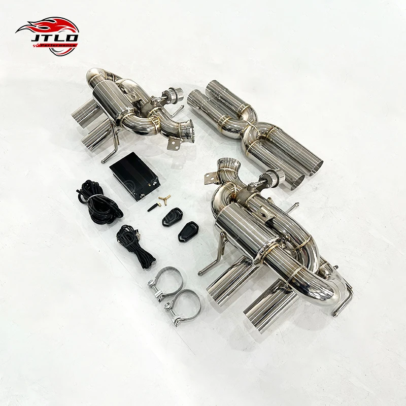 JTLD Performance 304SS Valved Exhaust Valvetronic Catback لنظام العادم Ferrari F12 Escapes