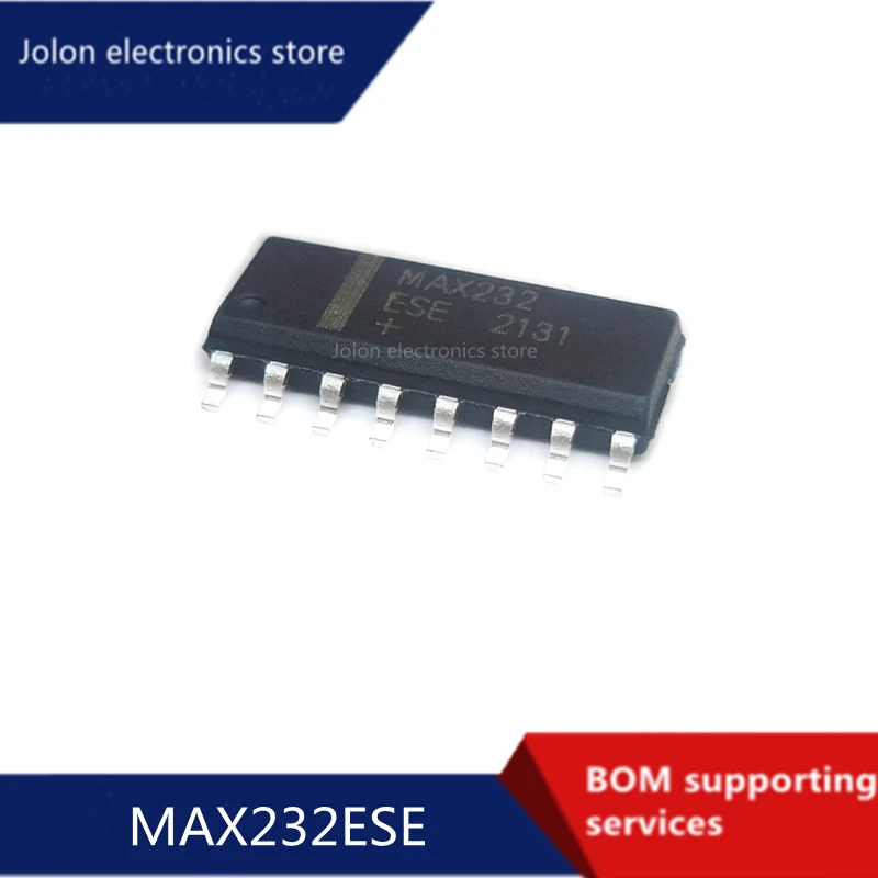 5Pcs ใหม่ MAX232ESE MAX232CSE SOP-16 RS-232 Interface Driver