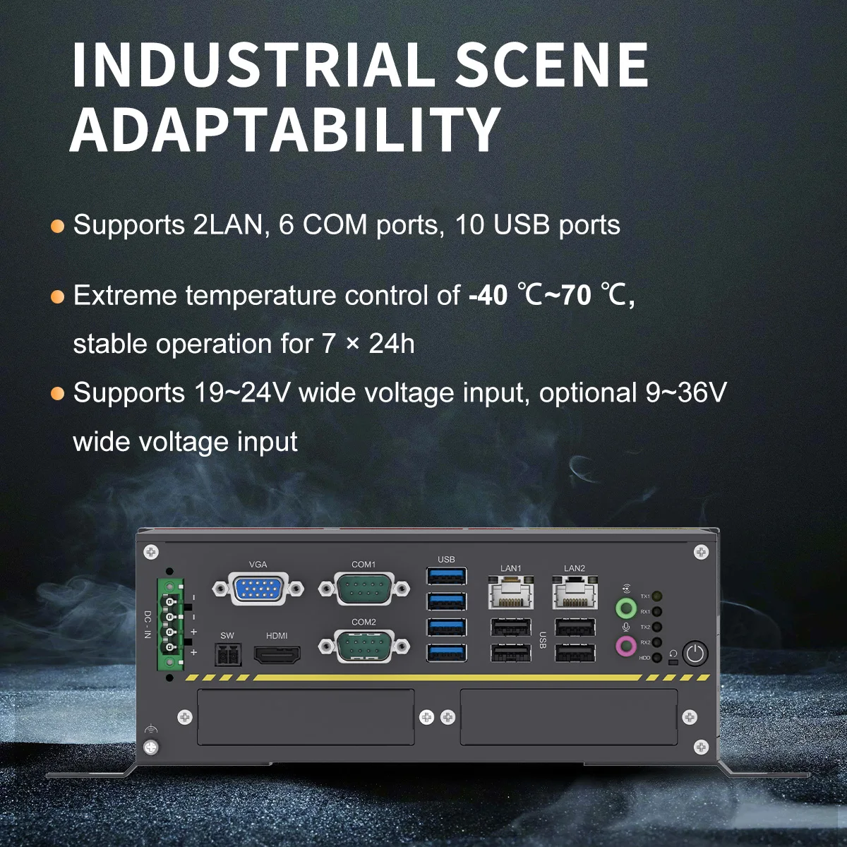 Industrial Control Pc Computer Embedded All-in-one Machine Box For Automated Industry