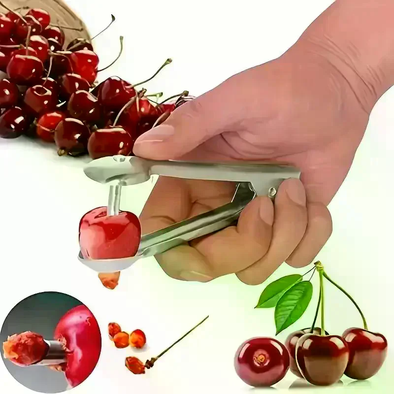 Cherry Pitter Quick Pitting Suitable For Home And Outdoor Use Stainless Steel