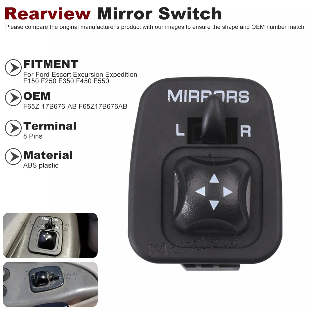 Car Electric Power Master Window Switch For Ford Expedition Escort F150 F250 F350 F450 F550 F65Z17B676AB
