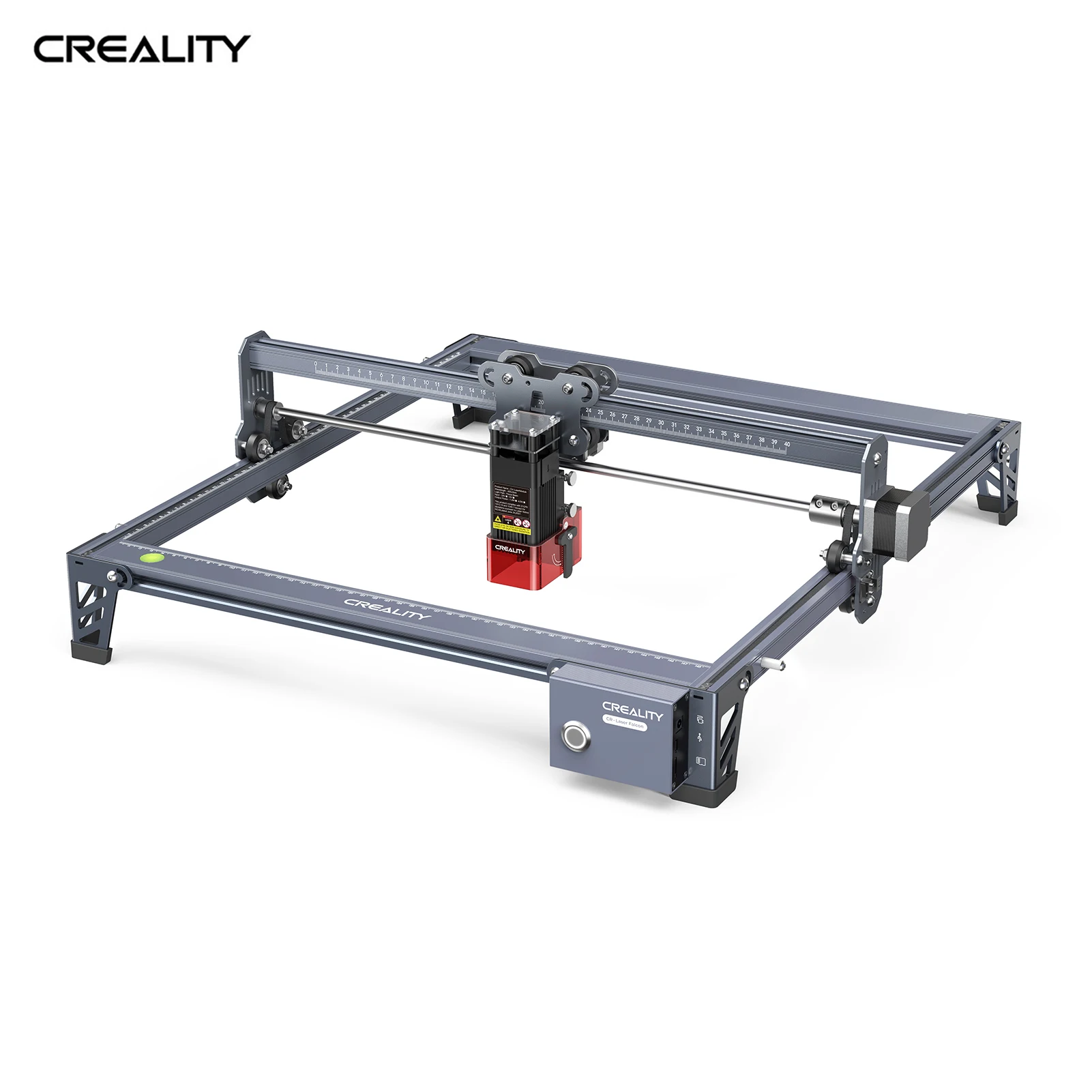 Orignal Creality CR-Laser Falcon Laser Engraver 5/10W Compression Spot Quick Focus Anodized Aluminum Alloys Structure Built-In