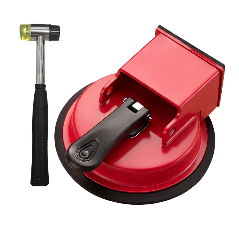 Universal Floor Joint Repair Suction Tool 118mm Diameter Rubber Base For powerful grip On Tile And Stone Surfaces