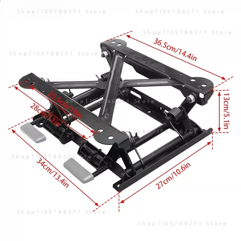 Car Truck Raise Lower Tilting Conversion Height Base Seat Lifter RV Supplies