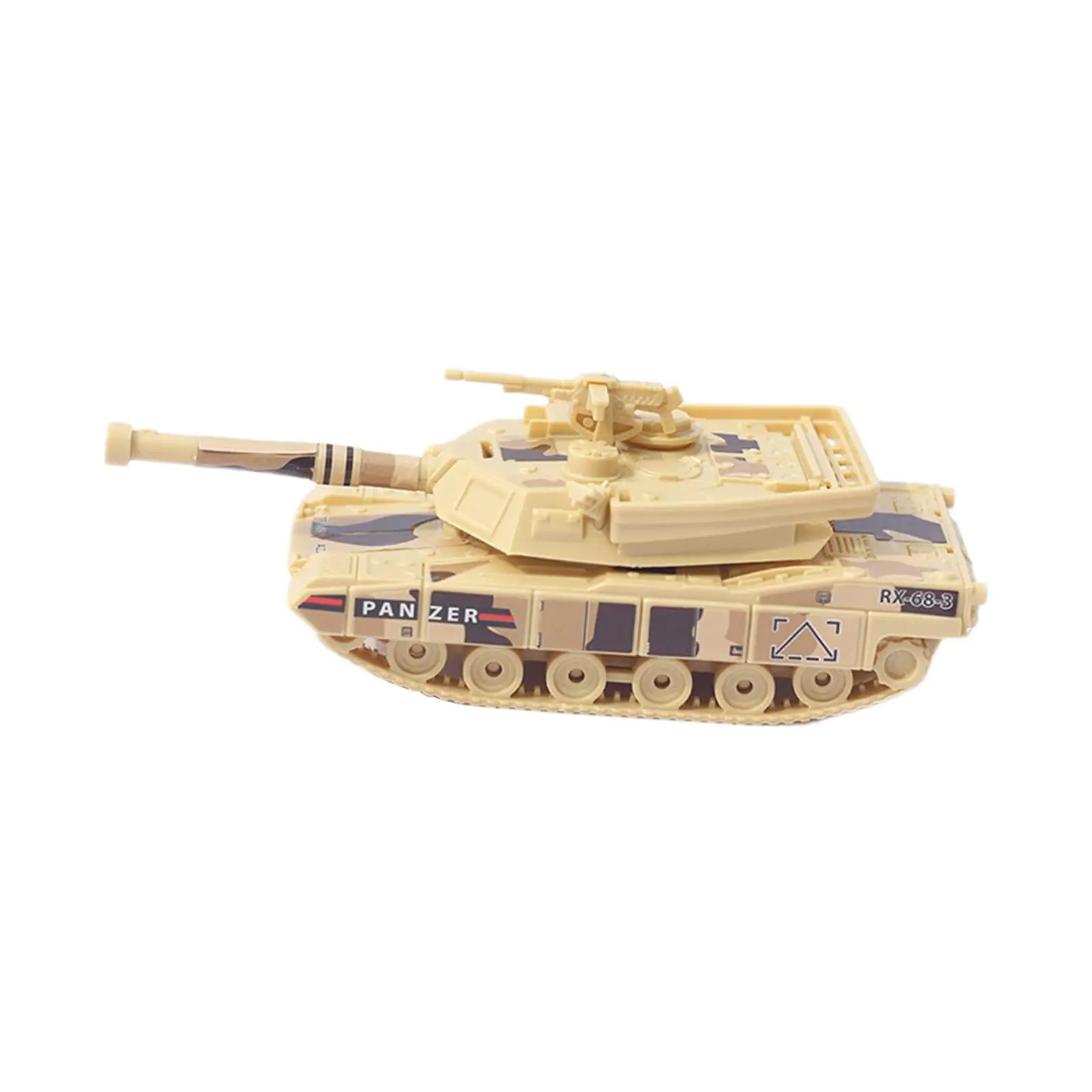 Assembly Tank Model Kits Simulation Toy Portable Birthday Presents Development Sand Table Toy Armored Vehicle Model for Tools