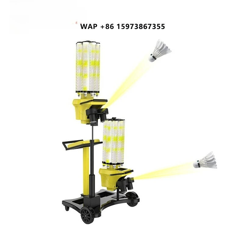 S8025A SIBOASI High Quality Choice Badminton Launcher Badminton Serve Machine Badminton Feeding Machine