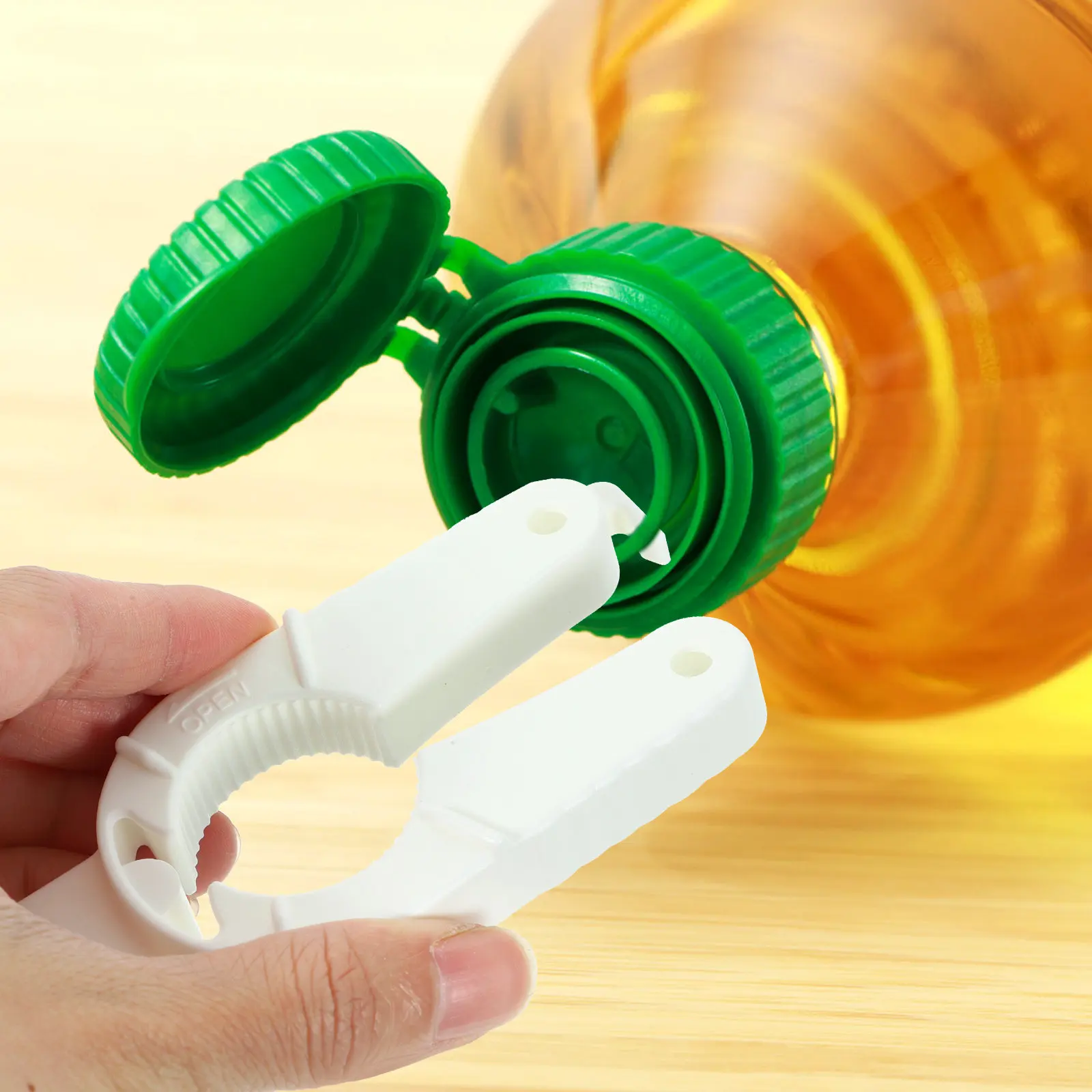 2Pcs Multifunction Bottle Opener Can Opener Anti-Slip Ergonomic Grip Suitable for Arthritis Seniors Camping Picnic Kitchen