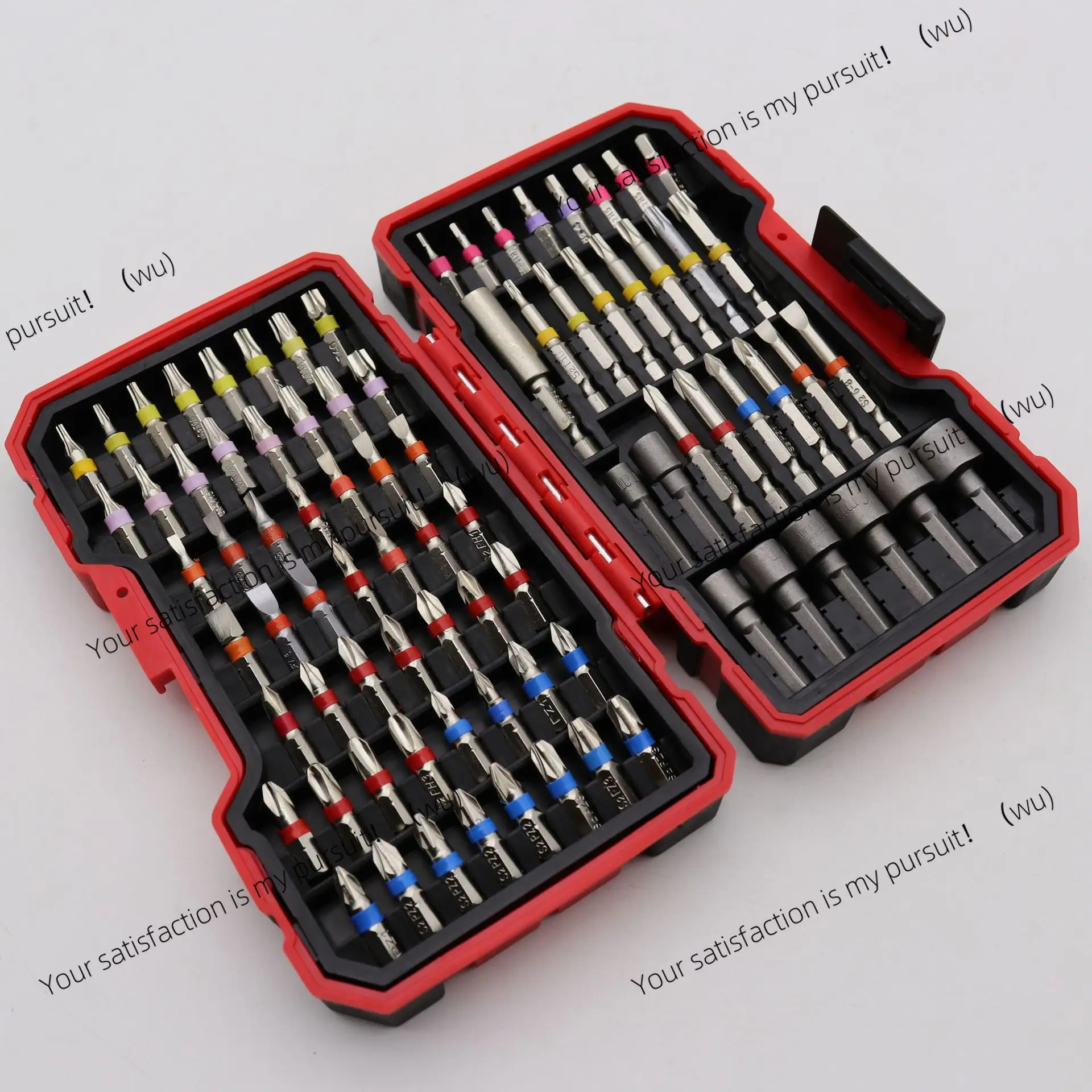 S2 material electric screwdriver short batch head 32/45/83 piece set one word cross rice word plum blossom hexagonal sleeve