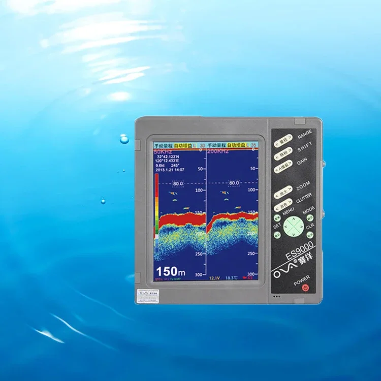 Wireless Deeper Enlarge Night Vision Marine Gps Sonar With Fish Depth Scale And Audible Fish Alarm