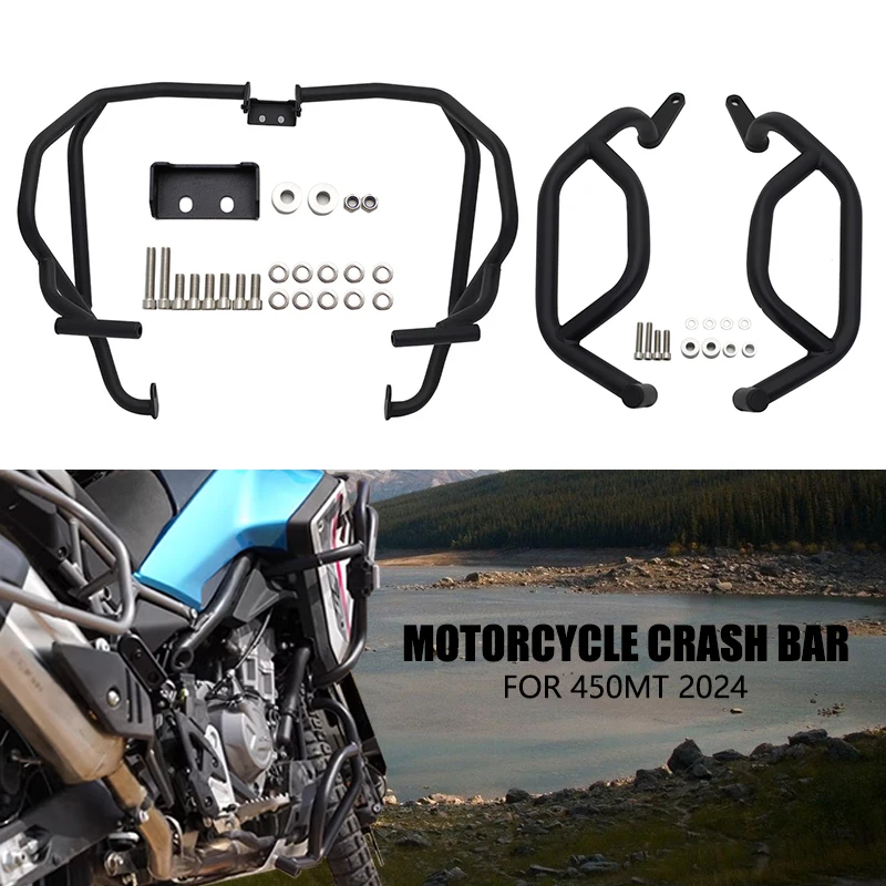 

Fit For CFMOTO 450MT Engine Guard Highway Crash Bar 450 MT 450mt MT450 MT 2024 Motorcycle Accessories Frame Protection Bumper