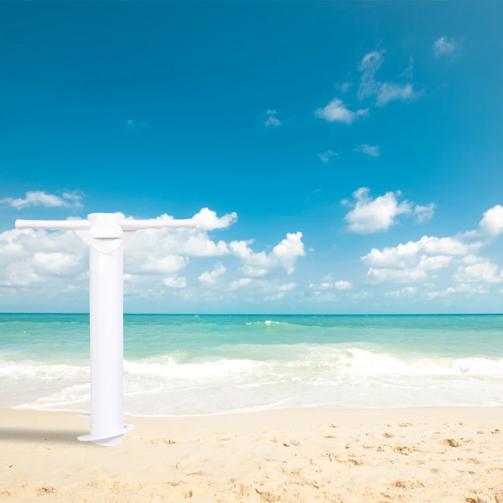 3/5 Spin Beach Umbrella Stand Windproof Inserts Spiral Umbrella Plug Equipment Umbrella Ground Anchor Outdoor Travel Accessories