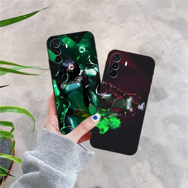 Viper Valorant Phone Case For Huawei P30Pro P50 P40 P20 P10 P9 Pro Plus P8 P7 Psmart Z Nova 8 8I 8PRO 8SE Coque