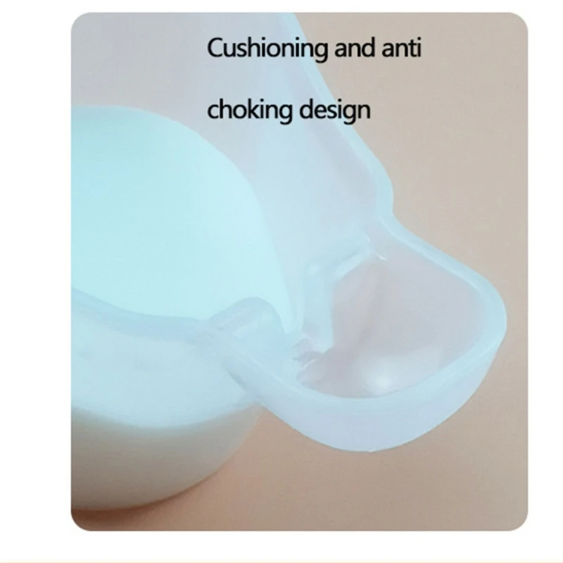 Q0KB 2pcs Portable Feeding Cups for Newborns Secure & Versatile Newborn Feeding Cup Combo Must-Have Prevent Choking Durable