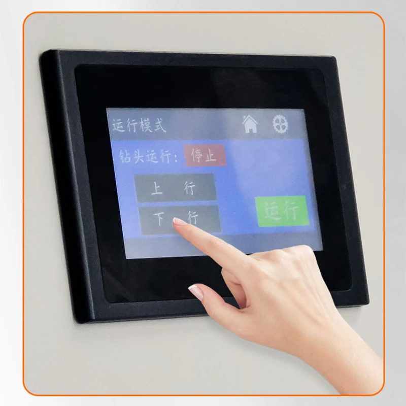 ZD500C شاشة LCD تعمل باللمس ماكينة ثقب قسيمة ماكينة تجليد الليزر لتحديد المواقع فاتورة ماكينة ثقب أوتوماتيكية 3 حفرة p