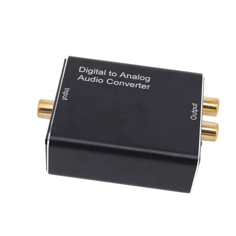 3.5mm Digital To Analog Audio Converter Amplifier Decoder Optical Fiber Coaxial Signal To Analog Stereo Audio Adapter