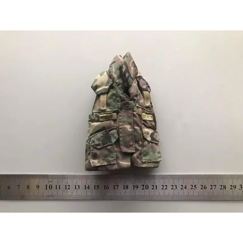 1/6 Scale Soldier Camouflage Jungle Tactical Chest Rig Bulletproof Vest Model for 12inch Action Figures Toys DIY Accessories