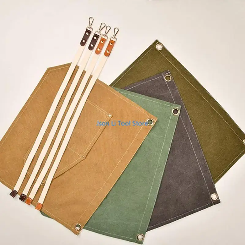 

Y08d водонепроницаемые талию фартук регулируемый ремень талии с карманами для женщин мужские ресторанные серверы шеф -плюсы