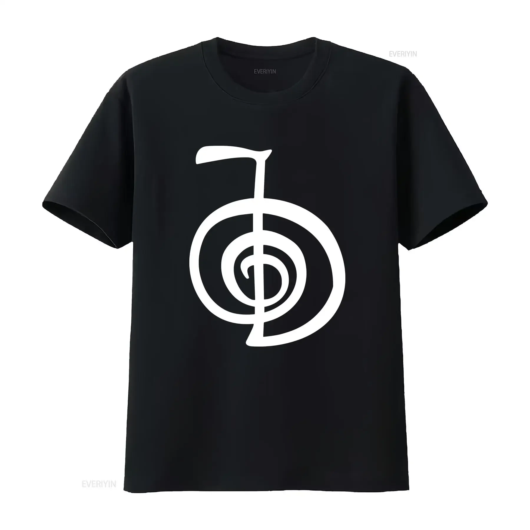 Cho Ku Rei T Shirt Symbol Reiki Yoga Meditation Apparel vintage Washed fashion streetwear graphic Slightly Versatile Stylish