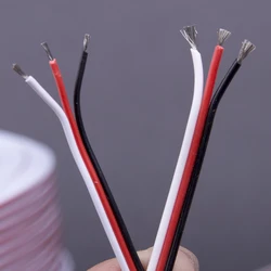 30core - 60core Wire and Cable High Current Anti-interference  Servo Wire For FUTABA JR，Tinned Copper Anti Oxidation Plug Cable