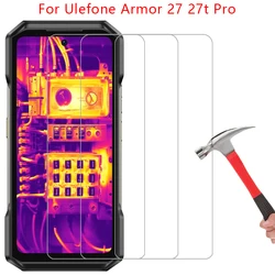 tempered glass for ulefone armor 27 27t pro phone case on armor27 armor27t 27 t t27 27pro 27tpro procase back cover 360 coque 5g