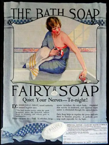 Fairy Bath Soa Retro Metal Wall Plaque Art Vintage Advertising tin Sign man a4