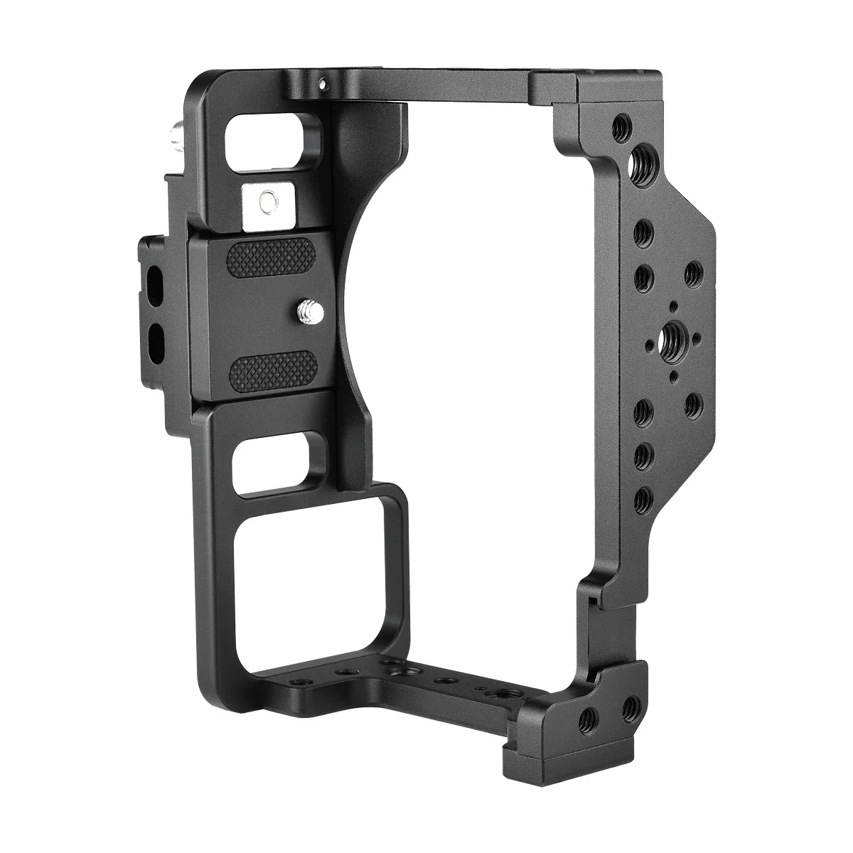 YELANGU for Nikon Z6 Z7 Camera Cage Rig Kit with Cold Shoe Mount Quick Release Plate DSLR Photo Studio C15 LED Light Microphone