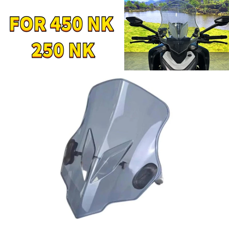 

Лобовое стекло для мотоцикла CF 450 NK 250 NK с монтажным кронштейном, переднее стекло для CFMOTO 450NK NK 450
