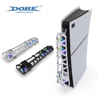 DOBE Cooling Fan For Sony PlayStation 5 PRO Console With RGB Lighting Game Accessories Cooler For Disc Edition & Digital Edition