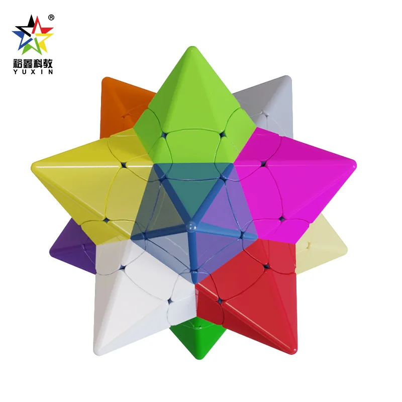 Yuxin Interstellar Megaminx Cube Star Navi Space Swift Burst Path Neues kreatives Puzzlespielzeug Yuxin Star Megaminx