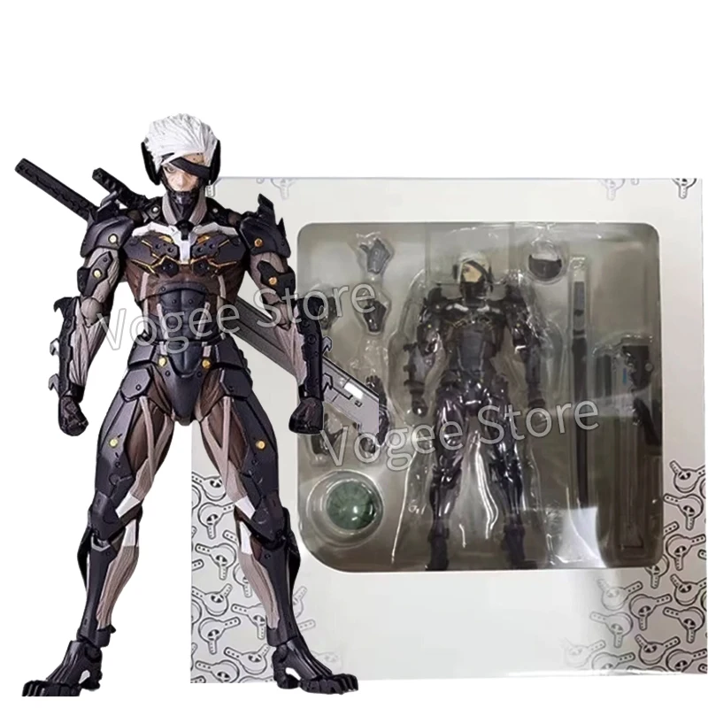 Kaiyodo Ocedo Yamaguchi Raiden figurka Model Mgs metalowa przekładnia Thunder kolekcja ozdoba zabawka dla dzieci prezent 15cm