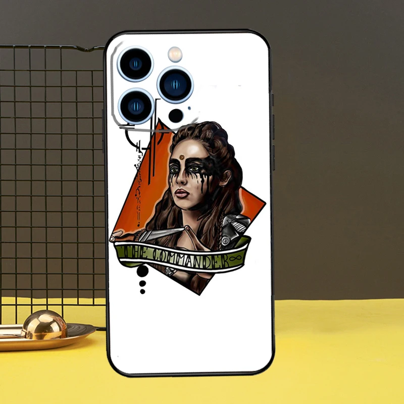 Commander Lexa The 100 Phone Case For iPhone 16 15 14 13 12 11 Pro Max X XR XS Max 7 8 Plus 12 13 Mini Back Cover